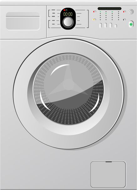 Máquina de lavar roupa - Vetor, Imagem