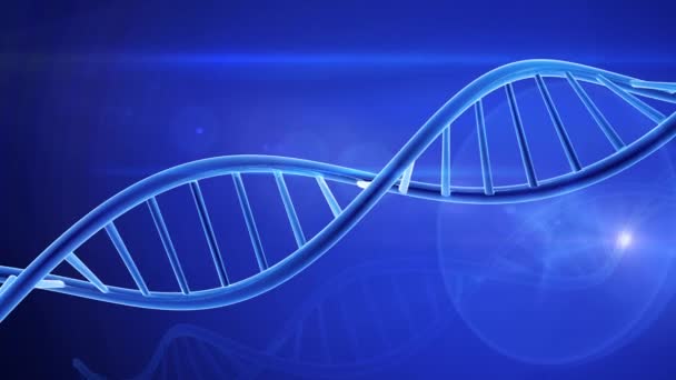 DNA double helix medical background - Footage, Video