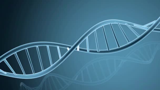DNA dubbele helix medische achtergrond - Video