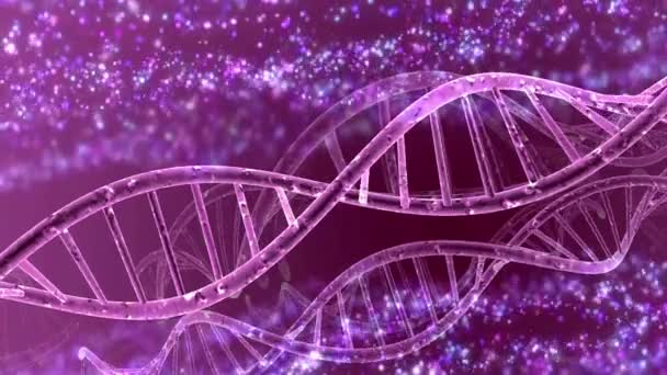 Lékařské vzdělání dvojšroubovice DNA - Záběry, video