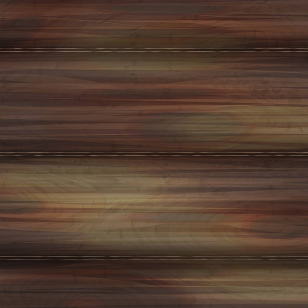 wood texture. view from above. brown laminate vector background. - Vector, Image