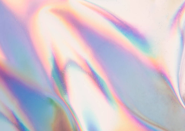 Elegante holográfico abstrato suave pano de fundo iridescente
  - Foto, Imagem