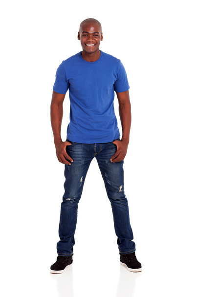 portrait of casual young african man - Foto, Bild
