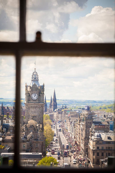 Edinburgh - Skócia - Princes Street  - Fotó, kép