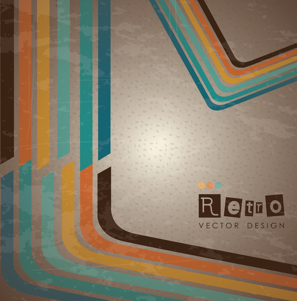 Retro design - Vector, Image