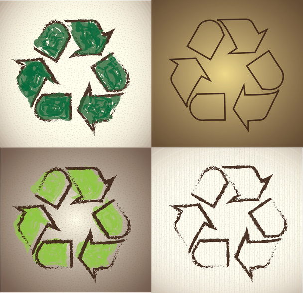 reciclado - Vector, imagen