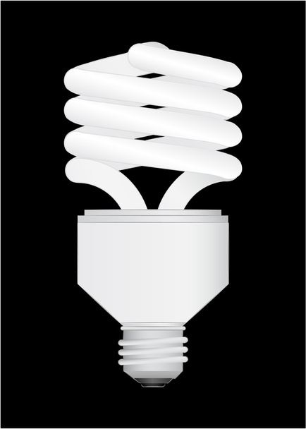 Energiebesparende lamp - Vector, afbeelding
