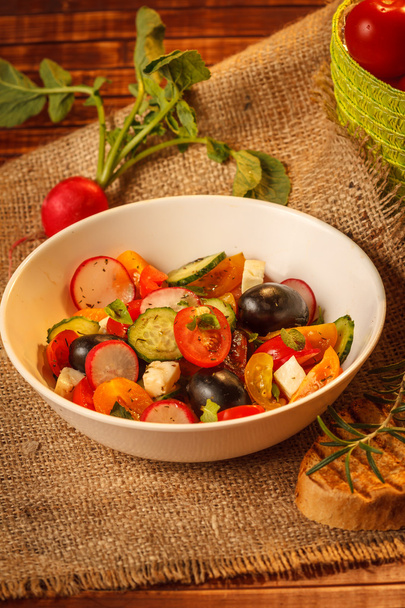 griechischer Salat - Foto, Bild