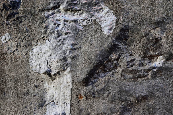 Wysokiej rozdzielczości powierzchni materiału tła zwietrzałych ścian betonowych z bliska - Zdjęcie, obraz