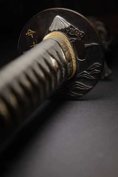 Японский самурайский меч
 - Фото, изображение