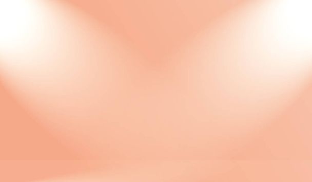 абстрактное размытие пастельных красивых персиков розового цвета небо теплый тон фона для дизайна, как баннер, слайд-шоу или другие - Фото, изображение