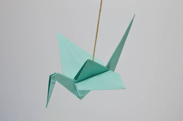 Origami crane photo for your Asia projects or craft publications. - Valokuva, kuva