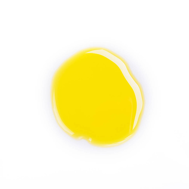 Organic olive oil on white - 写真・画像