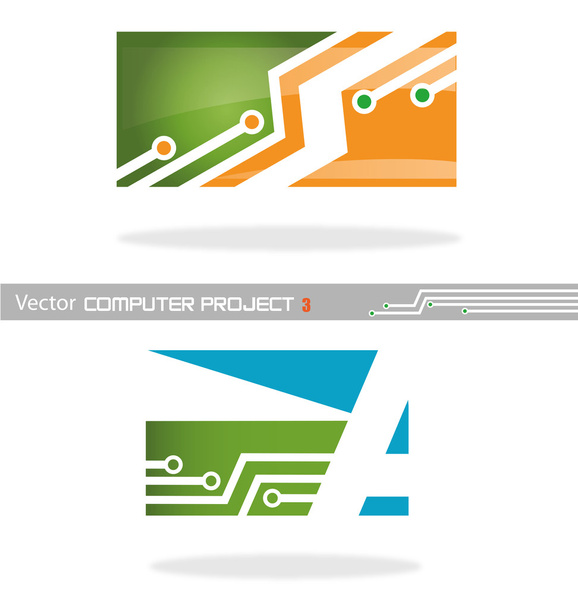 vektorové projektu počítač3 - Vektor, obrázek