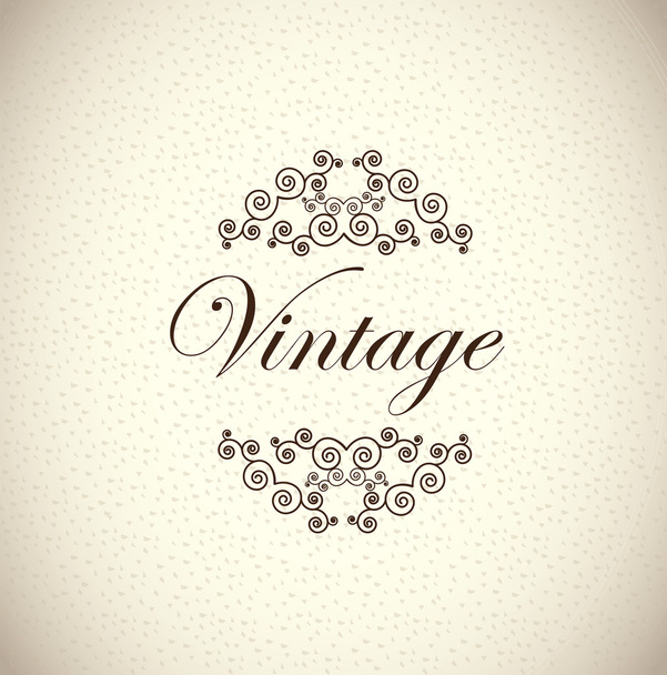 Vintage label - Vektor, kép