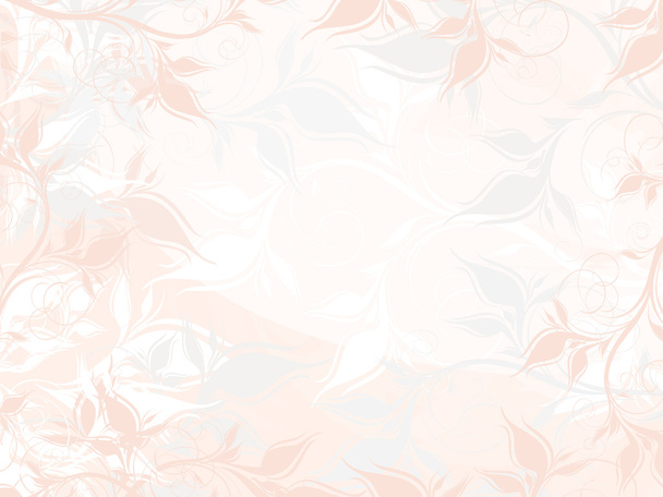 Vector floral background - Vector, Image