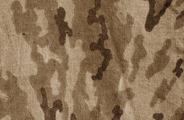 Старий камуфляж тканина текстури в коричневому Тоні. Анотація фону і текстури для дизайну Абд ідей. - Фото, зображення