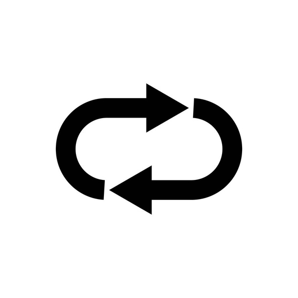Loop ripetizione icona vettoriale per la progettazione grafica, logo, sito web, social media, app mobile, ui illustrazione
 - Vettoriali, immagini