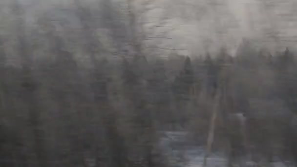 train winter background sound - Filmmaterial, Video