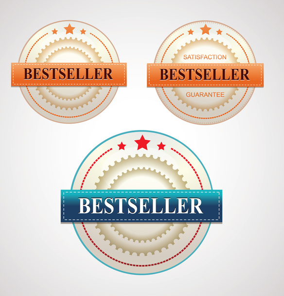 Bestseller Stickers - Вектор,изображение