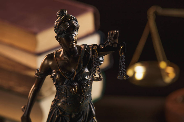 Simbolo della Statua di Giustizia, concetto di diritto giuridico i
 - Foto, immagini