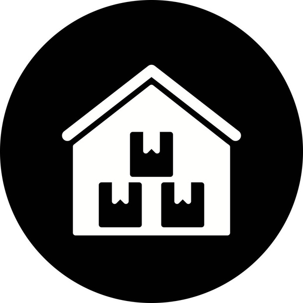 Vector icono de bienes raíces
 - Vector, Imagen