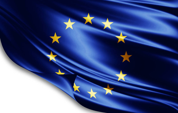 Europe union  flag  with copy space for your text or images - Fotoğraf, Görsel