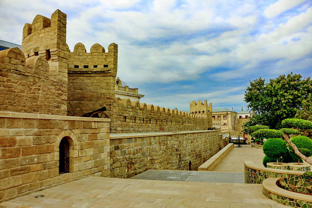 The city walls in Baku - Photo, Image