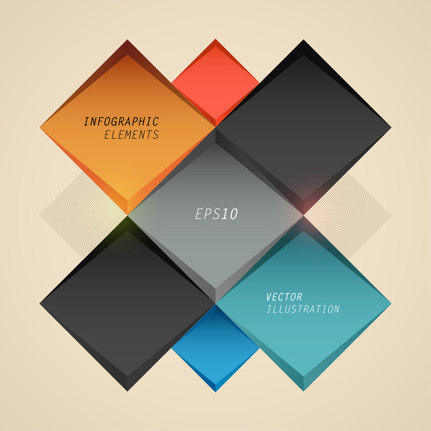 Infographic Elements. EPS10 Vector Template - Vektor, kép