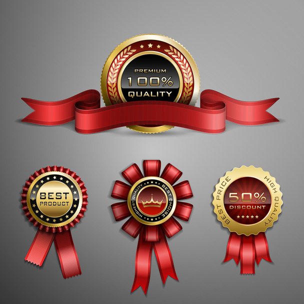 Award ribbon - Vector, Image