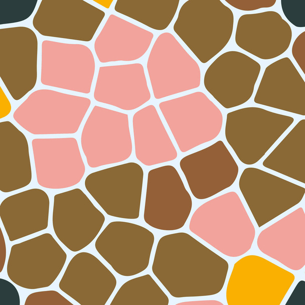 Astratto colorato mosaico senza soluzione di continuità
 - Vettoriali, immagini