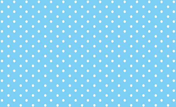 Vector background with hearts and dots. blue background to decorate the maiden party. Paper design for a little princess. Bright pink abstract pattern for inviting kids. surprise doll - Vector, Image