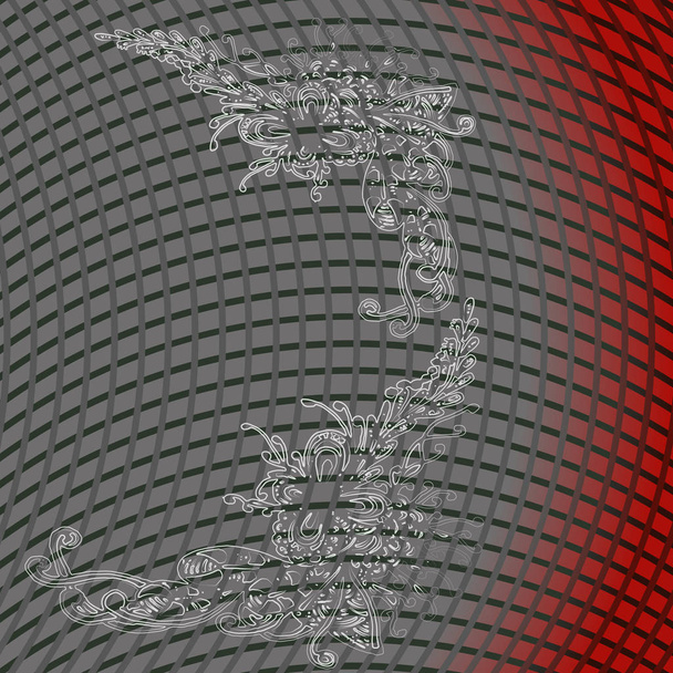 Абстрактний картатий візерунок для тла, вектор
  - Вектор, зображення