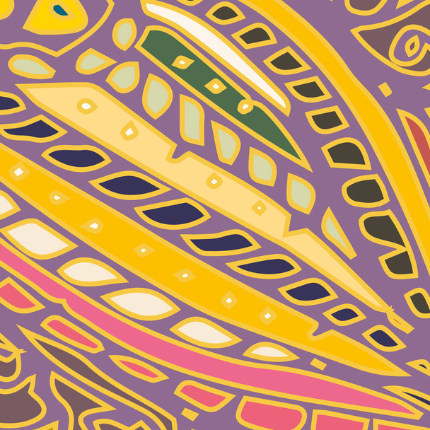Zentangle tisser fond abstrait multicolore chaos motif sans couture
 - Vecteur, image