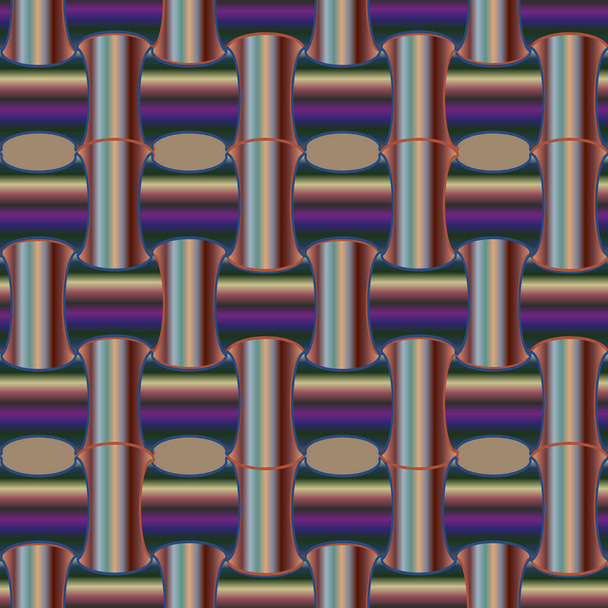 абстрактная геометрическая цветная векторная иллюстрация - Вектор,изображение