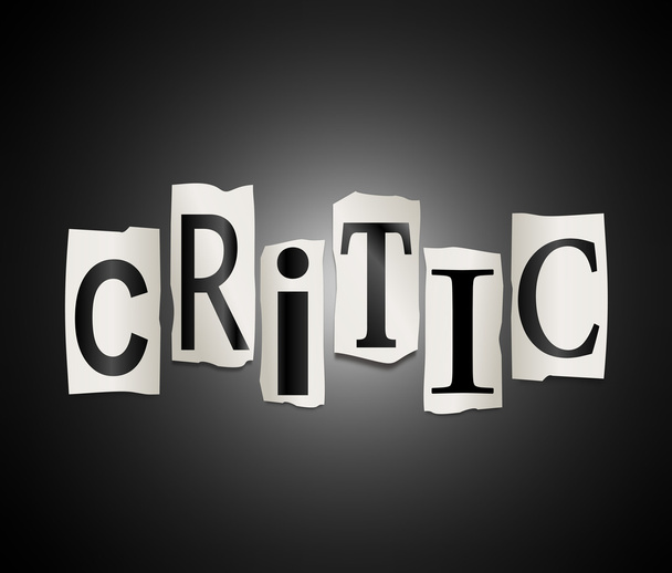 Концепция критиков
. - Фото, изображение