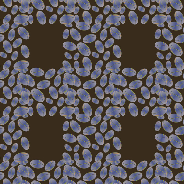 grains de café motif sans couture, fond vectoriel
 - Vecteur, image