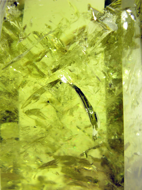 Citrin gelb Quarz Textur Hintergrund geologischen Kristall - Foto, Bild