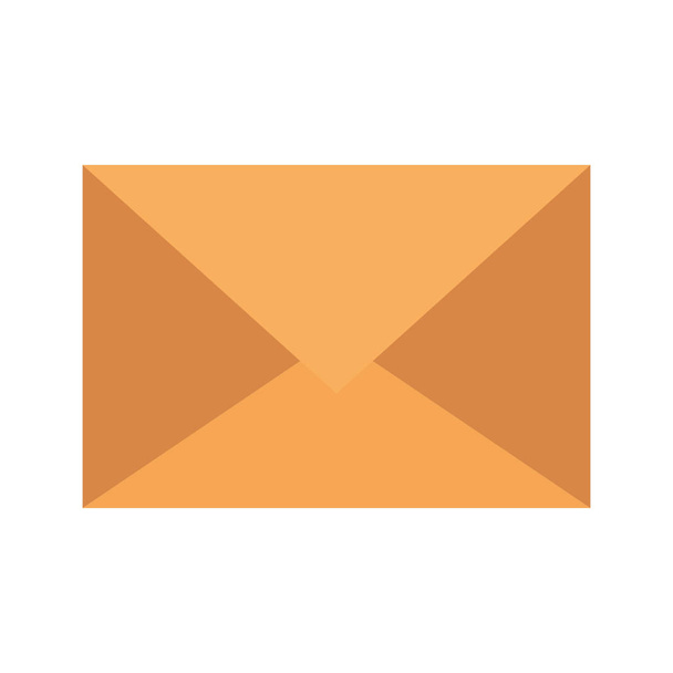 envelope mail isolated icon - Διάνυσμα, εικόνα