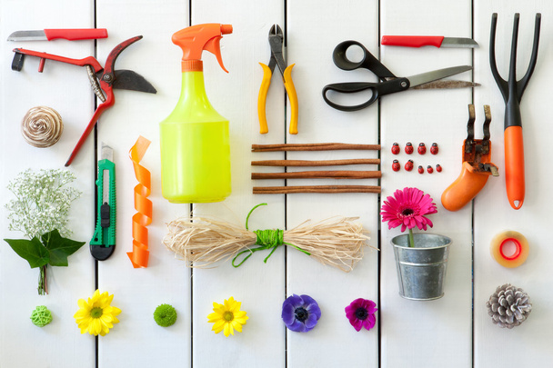 Gardening and florist tools. - Photo, Image