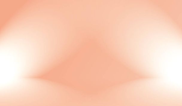 abstract blur of pastel beautiful peach pink color sky warm tone background for design as banner,slide show or others - Photo, Image