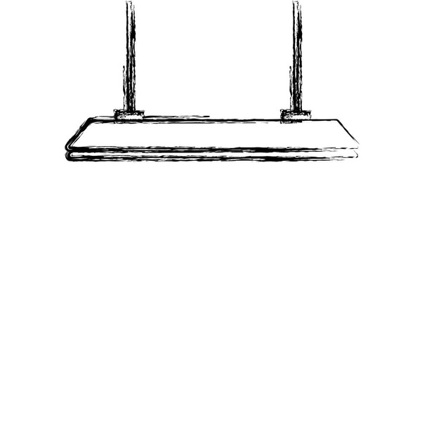figura lámpara de luz colgante y electricidad decoración interior vector ilustración
 - Vector, Imagen