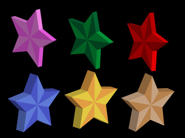 Stars vector - Vector, imagen
