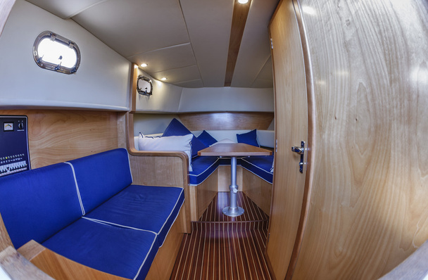 Dinette at the luxury yacht - Photo, Image