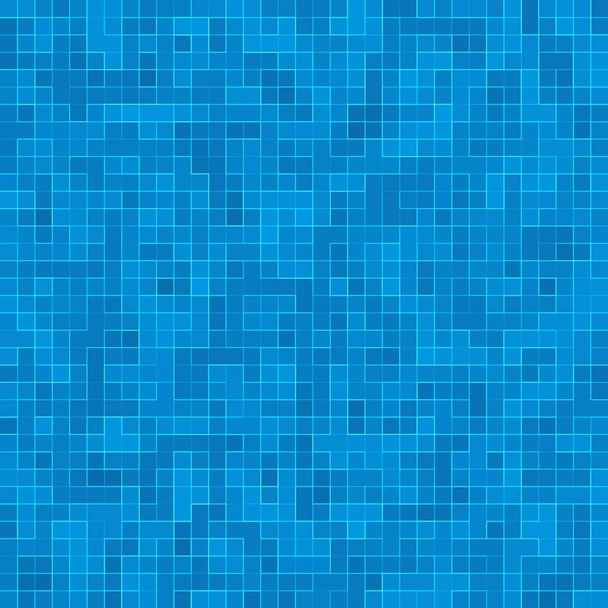 Texture Swimming pool Mosaic tile background. Wallpaper, banner, backdrop. - Photo, Image