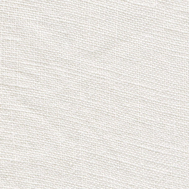 White linen canvas. Natural linen white background - Photo, Image