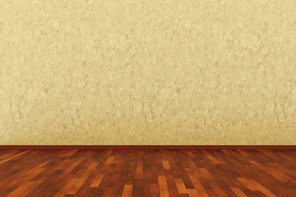 Современный пустой интерьер с итальянскими гипсовыми стенами
 - Фото, изображение