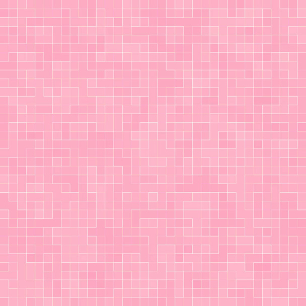 Abstracto de lujo dulce pastel rosa tono pared piso azulejo vidrio sin costura patrón mosaico fondo textura para muebles material
 - Foto, Imagen