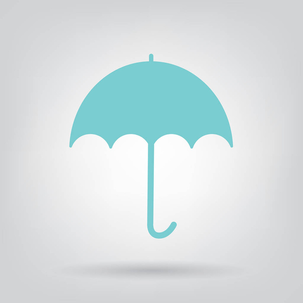 esernyő ikon-vektoros illusztráció - Vektor, kép