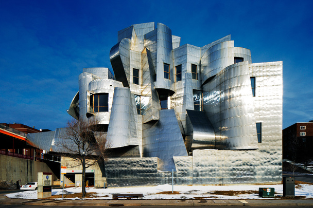 Weisman art museum, Uniwersytetu w Minnesocie w minneapolis, Stany Zjednoczone Ameryki - Zdjęcie, obraz
